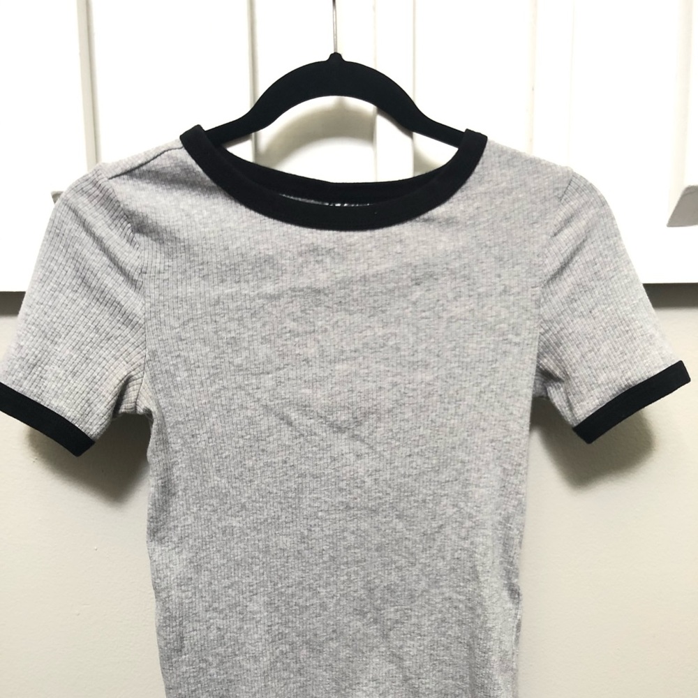 Grey H&M Fitted-T